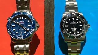 Сравниваем ROLEX SUBMARINER vs OMEGA SEAMASTER | Часть 2