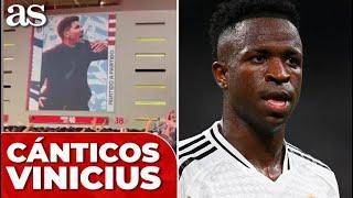 El CÁNTICO de la AFICIÓN del ATLETI a VINICIUS: “¡Es diferente!”