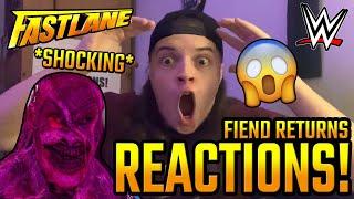 THE FIEND RETURNS WITH NEW LOOK REACTION!! *SHOCKING* WWE Fastlane 2021 Reaction - JoeTalksWrestling