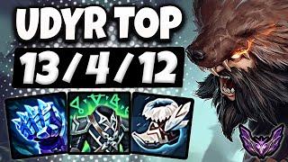 OTP Udyr vs Pantheon [ TOP ] Patch 25.5 Korea Master 