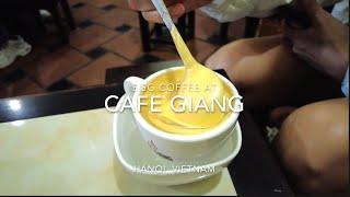 Cafe Giảng, Hanoi: Famous Egg Coffee, Vietnam | A Must-Try Experience! (Mar 27, 2023)