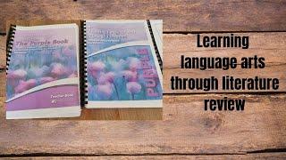 LEARNING LANGUAGE ARTS THROUGH LITERATURE REVIEW- THE PURPLE BOOK