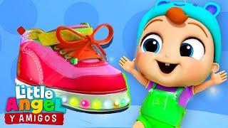 Mis Zapatos Son Nuevos   | Canciones Infantiles | Little Angel  Y Amigos