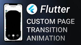 Flutter Custom Page Transition Animation with Circular Edges | Speed Code | Let's Learn Flutter