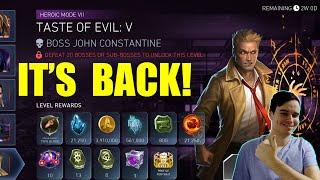 Taste Of Evil Solo Raids Are Back! Injustice 2 Mobile