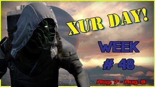 Xur Day! Week #48 (Aug. 7 - Aug. 9)