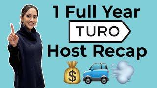 How Much I Made My First Year On My Turo Car Rental Business | Full Recap - Earnings, Trips & Claims