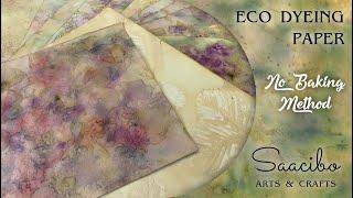 Eco Dyeing Paper - No Baking Method