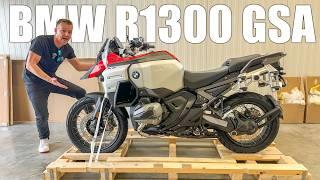 BMW GS 1300 ADVENTURE 2025 Unboxing & Assembly | First Feel & Exhaust Sound