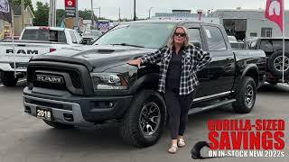 2018 RAM 1500 REBEL CREW CAB 4X4