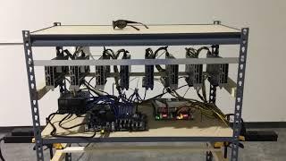 8x GPU GTX 1080 Ti Mining Rig - Fresh Build w/ Faster Cards, 2400w PSU and Warehouse Update