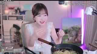 알리오 올리오 파스타 튀김