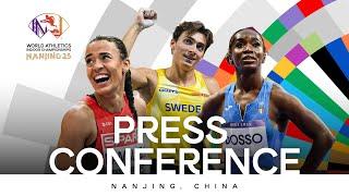 Livestream - World Athletics Indoor Championships Nanjing 25 Press Conference