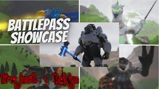 Showcasing ALL of the new Battlepass skins! | Project Kaiju 4.0