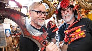 Adam Savage Impressed By The Demon Armor of @EvilTedSmith!