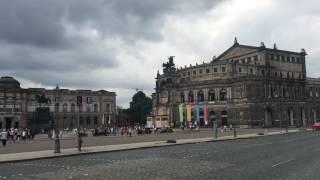 Die Semperoper in Dresden