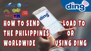 How to Send Load Worldwide Using the DING APP