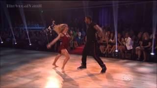 tWitch and Allison Holker with Lindsey Stirling on DWTS