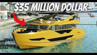 $35 Million Dollar Luxury Yacht In Jupiter Florida Review