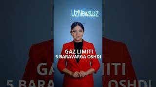 1-noyabrdan O‘zbekistonda gaz limiti 5 barobarga oshiriladi #ozbekiston