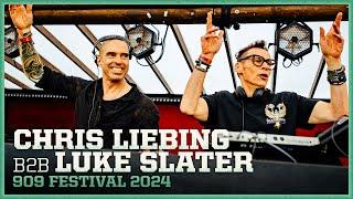 CHRIS LIEBING B2B LUKE SLATER at 909 FESTIVAL 2024 | AMSTERDAM