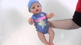 Кукла Беби Бон интерактивная мальчик Baby Born 819203 Обзор