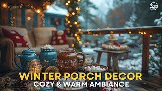 Turning Your Porch into The Ultimate Winter Wonderland