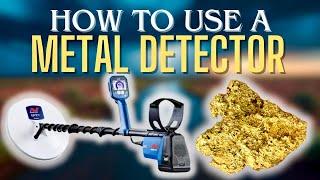 How to Use a Metal Detector for Gold Nuggets!