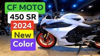 NEW CF MOTO 450 SR  2024 SRP 299,900 | NEW COLOR | SPECS | REVIEW | SOUND CHECK | KIRBY MOTOVLOG