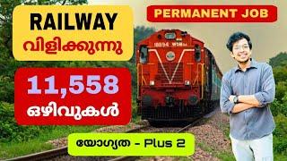 Railway ഇൽ TTE/Station Master/Clerk ആവാം  Railway NTPC Vacancy 2024 | Jobhunter