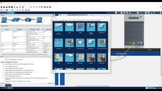 NetAcad ITN Packet Tracer 10.4.4: Build a Switch and Router Network - Physical Mode