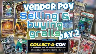 Umbreon, Bubble Mew and Charizards  | Collect-A-Con Orlando Day 2 | Vendor POV