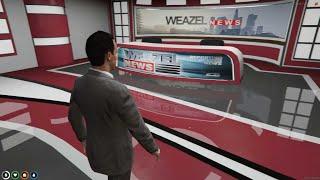 Weazel News-MLO Interior & map for Roleplay | FiveM mlo shop