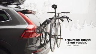 Trunk Bike Rack - Thule OutWay Hanging (Easy Mounting Tutorial)