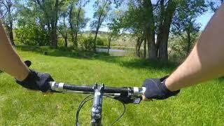 Велосипедом уздовж річки Оскіл / Cycling along the Oskil river