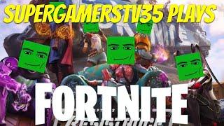 PLAYING WITH VIEWERSSUPERGAMERSTV35 TRIES TO PLAY FORTNITELIVENEW SEASON IS OUT