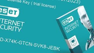 ESET NOD32 ANTIVIRUS Free Trial License activation key for 30 days | July 02, 2023