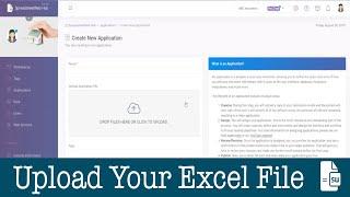 Uploading your Excel File to SpreadsheetWeb Hub