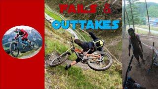 The Best MTB & Downhill Outtakes & Fails   |   Stürze und Funny Moments von #GRUNISMTBCORNER