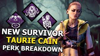 *NEW SURVIVOR* TAURIE CAIN! (PERK BREAKDOWNS, NEW MAP AND MORE!) | Dead By Daylight