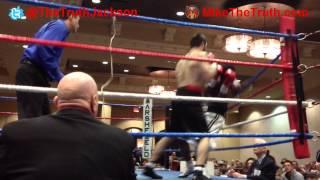 Medzhid Bektemirov Knocks Out Opponent 2-20-13 (With Dance)