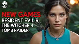 NEW BIG GAMES we want to see at The Game Awards 2024 | Resident Evil 9, Tomb Raider 4, The Witcher 4