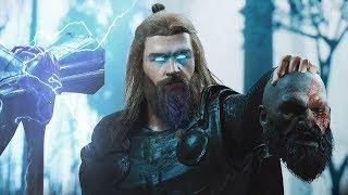 KRATOS vs. THOR (ALTERNATE ENDING) | "THOR" KILLS "KRATOS"  -  God Of War vs. God Of Thunder