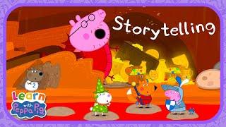 Learn About Storytelling With Peppa Pig  Educational Videos for Kids  Learn With Peppa Pig