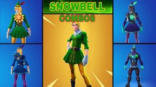 BEST SNOWBELL SKIN COMBOS | Snowbell *Female Codename Elf* Overview & Combos | Fortnite