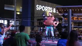 (Clip) Jackal Stevens vs. CCW SE Champ Domino w/ Dracula in Main Event at Vivo! Debut of CCW Miami