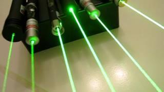 Green Lasers: What Can Certain mW Do?