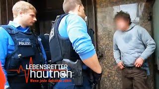 Wegen aggressivem Patient: Polizeieinsatz bei Sanitätern in Frankfurt! | Lebensretter Hautnah |SAT.1