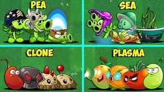 Random 16 Team Plants Vs All Team Zombies - Who Will Win? - Pvz 2 Team Plant Battlez