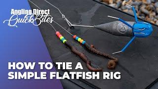 How To Tie A Simple Flatfish Rig – Sea Fishing Quickbite